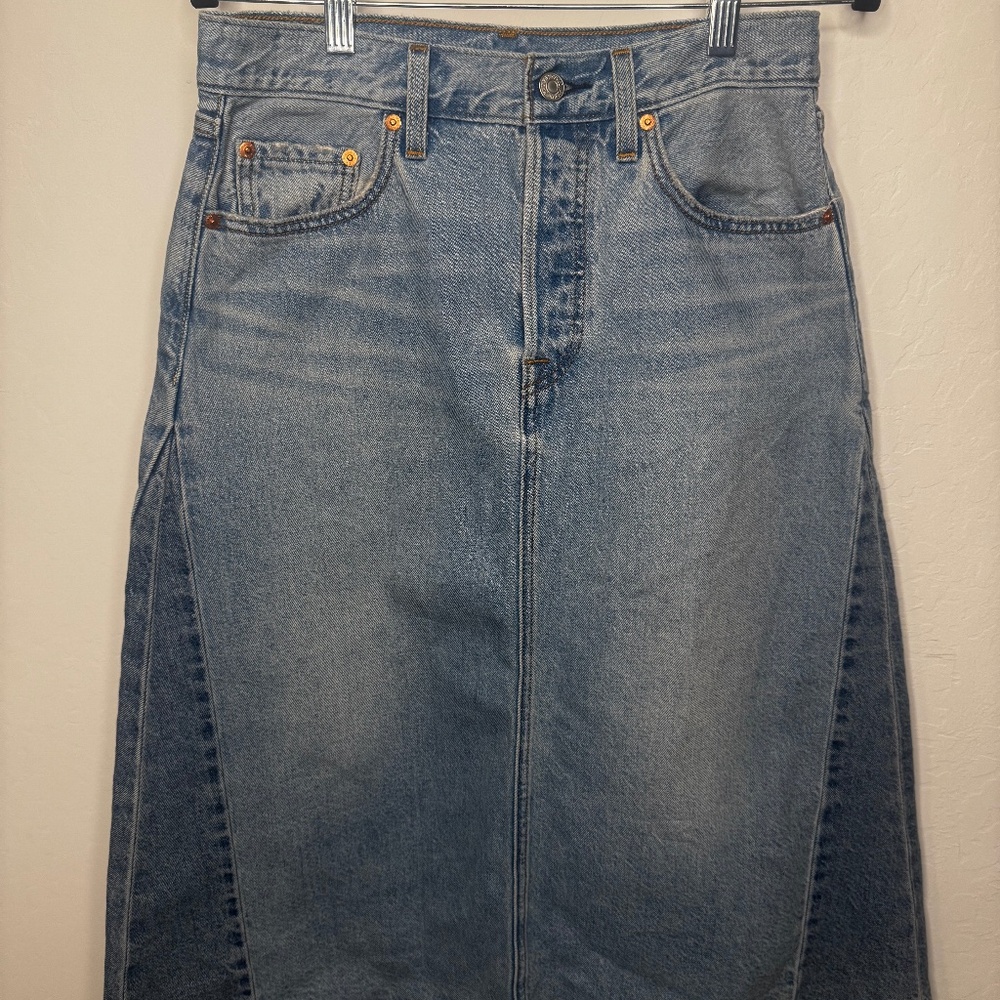 Levis's denim skirt skirt size 27